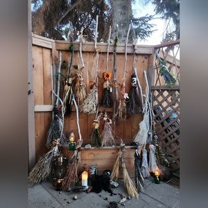 HANDMADE BLESSED BROOMS